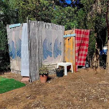 In Our Garden Sardinia - Grano Glamping Tent Luxusní stan Capitana