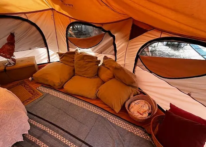 خيمة فخمة Glamping Olive Tent In Our Garden Sardinia